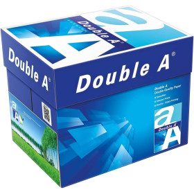 5 Ramettes A4 - 80gr 500F Double A Extra Premium - norme FSC