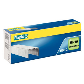 Agrafes standard sp19 rapid, boite de 5000