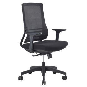Siège bureautique synchrone automatique gowy assise noire