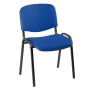 Chaise claude tissus mod6 bleu