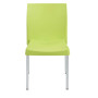 Chaise clara empilable polypro