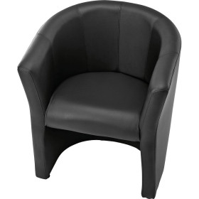 Chauffeuse smart imitation cuir noir