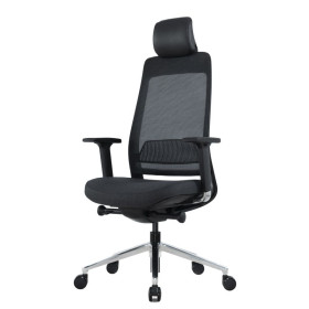 Fauteuil bureautique synchrone fax noir