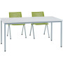 Table conference poly 120*60 coloris gris