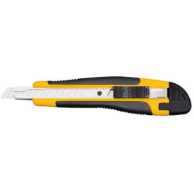 Cutter universel, lame: 18 mm, noir / jaune