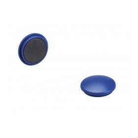 BLISTER 6 AIMANTS 22MM BLEUS