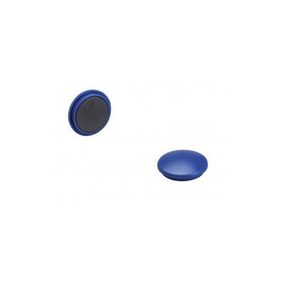 BLISTER 6 AIMANTS 22MM BLEUS