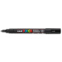 Uniball Posca trait fin 0.9 - 1.3mm pointe conique PC3M noire