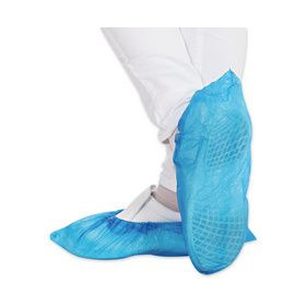 Hygienne 100 surchaussures Hygostar surchaussure en cpe, longueur: 410 mm, bleu