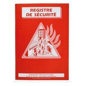 Wonday registre livret de securite 54p a4 n-reg-u100