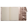 CUIRISÉ Porte-carnet A5,120p Ligné Cuivre