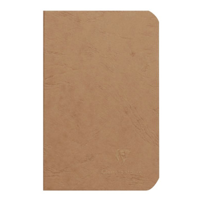 Age Bag carnet piqué 9x14cm 96p uni tabac