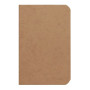 Age Bag carnet piqué 9x14cm 96p uni tabac