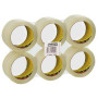 Lot de 6 sco adh emb ln pp 50m 50mmx66m tr bp1084