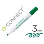 Marqueur q-connect tableau blanc effacable a sec pointe ogive vert 2 a 3 mm