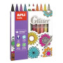 C.MARQUEURS GLITTER 10U