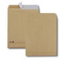 Boîte de 250 pochettes krafts C4 229x324 20g soufflets de 3cm