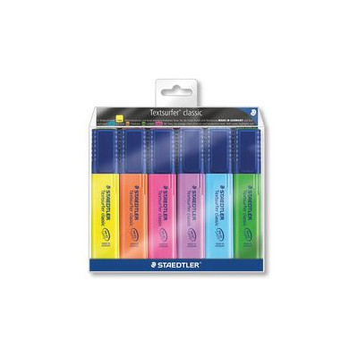 STAEDTLER Surligneur 'Textsurfer Classic', étui de 6