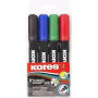 KORES B/4 Marqueurs perm Bis ASS