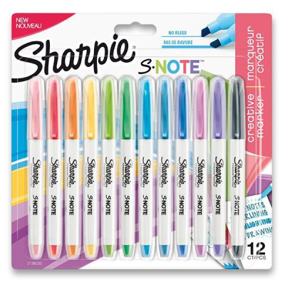 SHP P/12 MARQ SHARPIE S-NOTE ASS 2138233