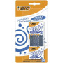 BIC BLISTER 24 CART INT COURTE B 888751