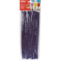 SACH 50 CHENILLES BLEU 30CM