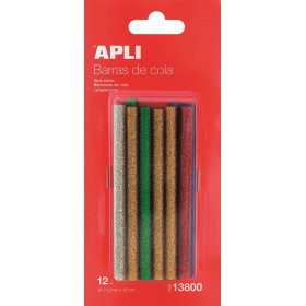 RECH. PISTOLET COLLE GLITTER 7,5MM 12U