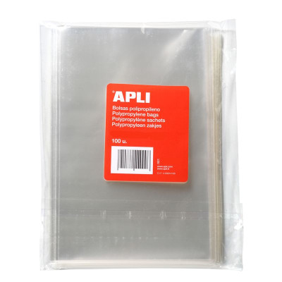 S.100 SACHET PLASTIC PP.120X180MM