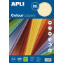 PAPIER COULEURS PASTEL ASSOR.A4 80G.500F