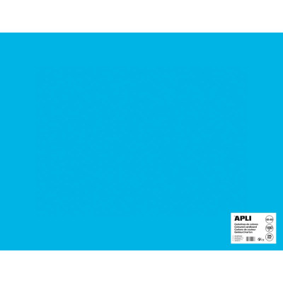 SACH CARTON 170G 50X65 25F BLEU MOYEN