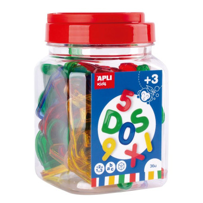 LETTRES ET CHIFFRES TRANSPARENTS 36U