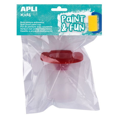 VERRE A EAU PLASTIQUE PEINTURE .Ø7CM 1UOB