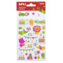 P.1F STICKERS ANIMAUX  NEON            OB
