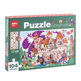 B.PUZZLE OBSERVATION CHÂTEAU 104U