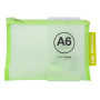 ZIPPER BAG NYLON A6 ASSORT. COULEUR    OB