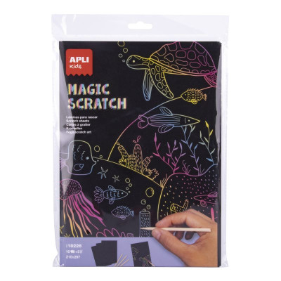 Pochette.CARTES A GRATTER+OUTILS 10F+5U