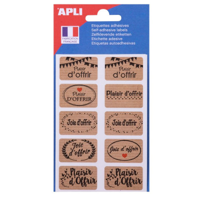 P. 20 Etiquettes KRAFT CELEBRATION  20X32 2F