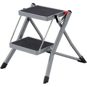 Marche pieds pliable 2 marches 57 x 49 x 5cm