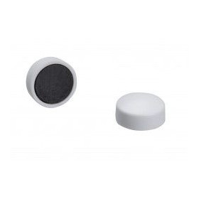 BLISTER 6 AIMANTS 22MM BLANCS