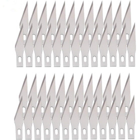 50 lames de rechange pour cutter de précision N° 11