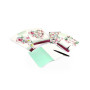 Blooming, Cahier piqué, A5 - 14,8 x 21 cm, 96 pages, ligné, ass.