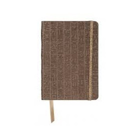 Egypte, Carnet brochure souple, simili cuir embossé, A6 - 10,5 x 14,8 cm, 144 pa