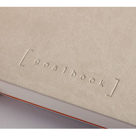 Rhodiarama Goalbook souple BEIGE A5 240p dot papier blanc 90g