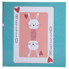 Alb livre 30p blanc 25x25 CARTE JEU r/b