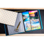 Alb livre 60p noir 29x32cm Néo Déco bleu