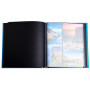 Alb livre 60p noir 29x32cm Néo Déco bleu