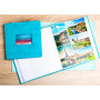 Alb livre 60p blc 29x32 Skandi turquoise