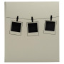 Alb livre 60p noir 29x32cm Instants vert