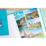 Alb livre 60p blc 29x32 Skandi turquoise