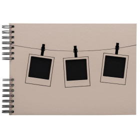 Alb spiralé 50p no 32x22 Instants rose